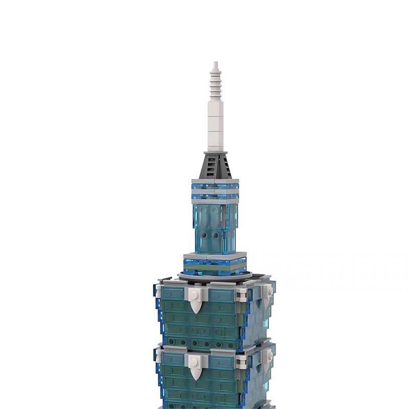MOC 136995 - Taipei 101 1:800 Scale