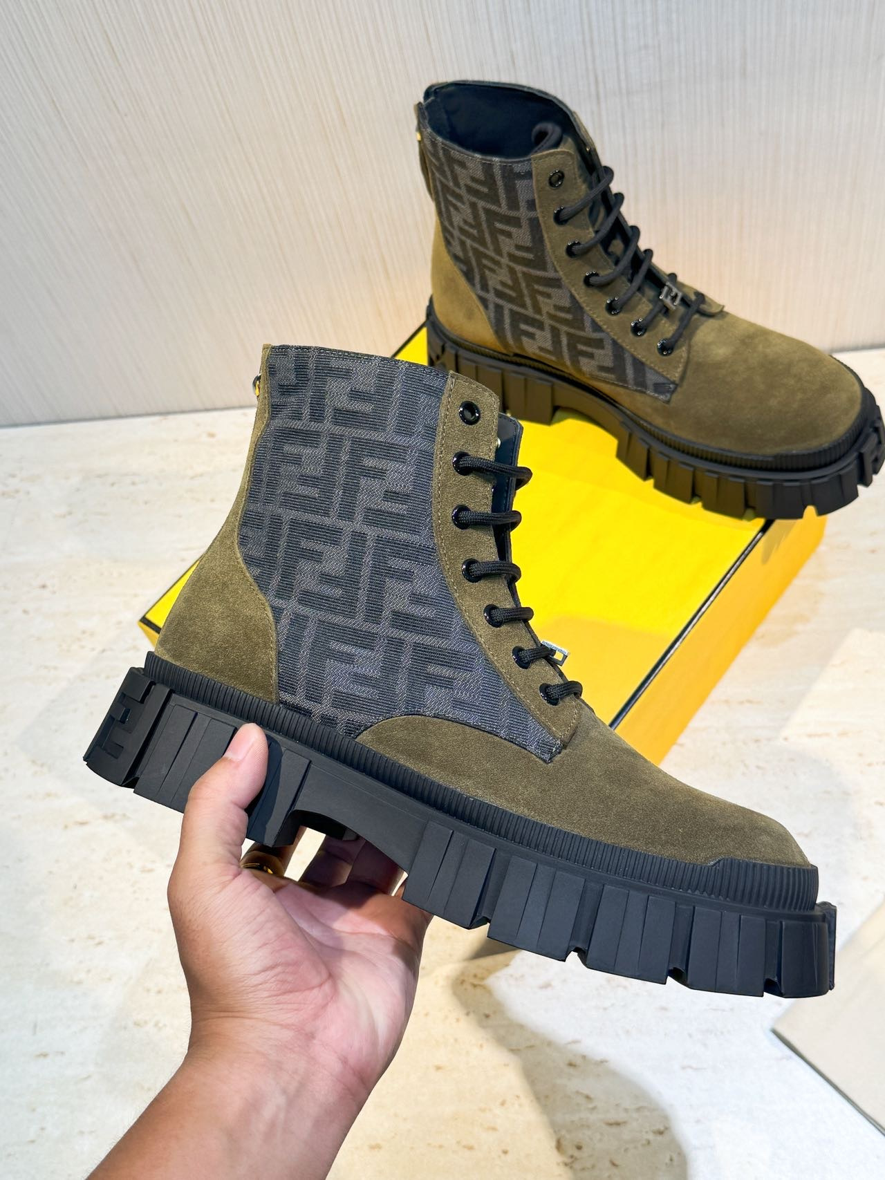 Fendi Men's Force Boots