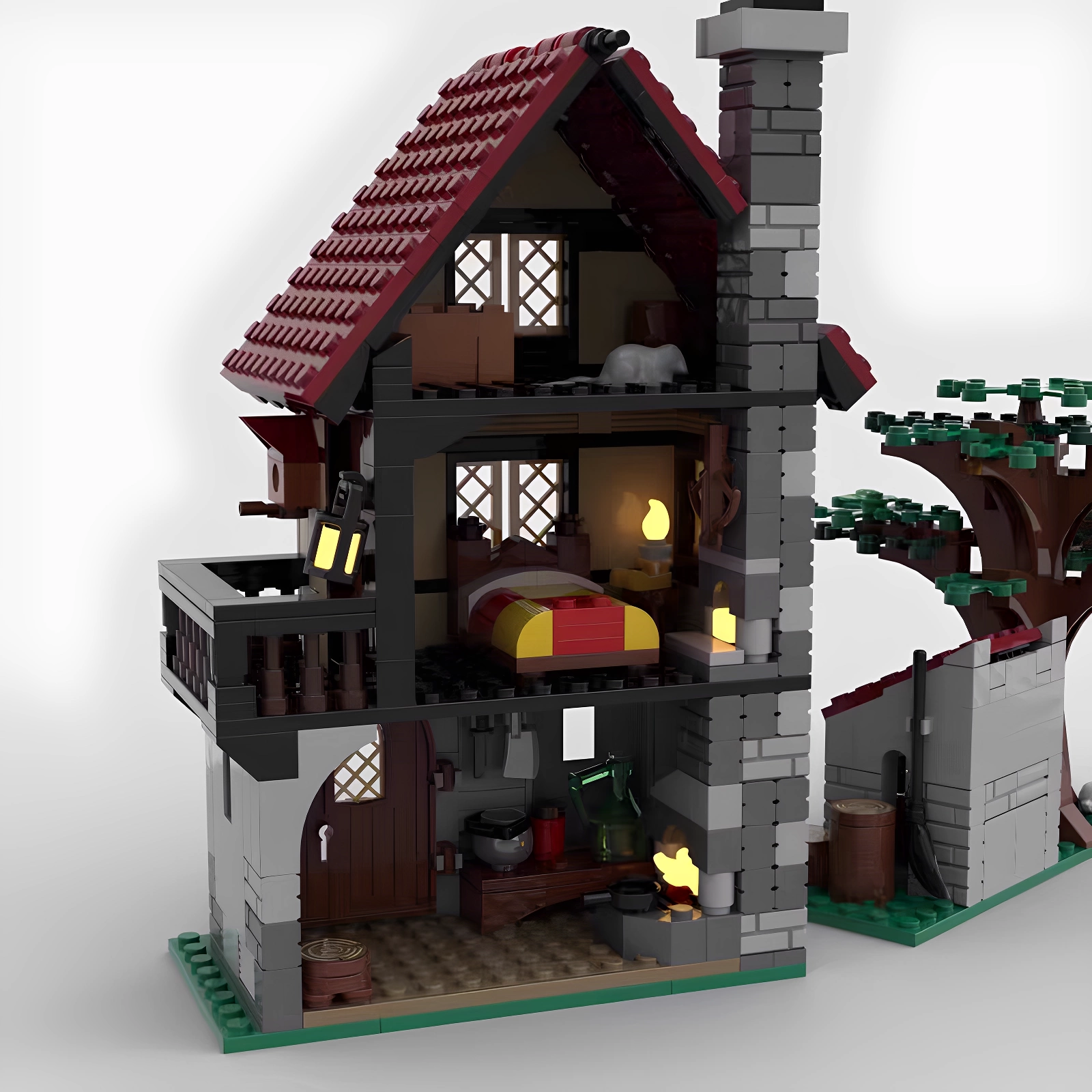 MOC 82740 - Medieval House