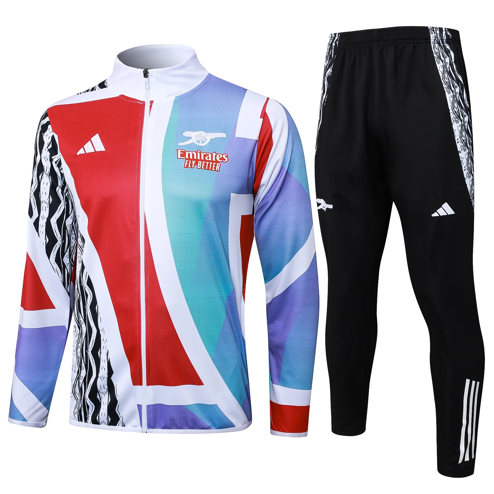 Adult/ Kids 2425 Arsenal full zipper Training Suit A844