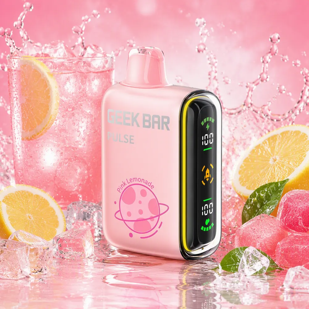 Geek Bar Pulse 15K Disposable Vape - Pink Lemonade