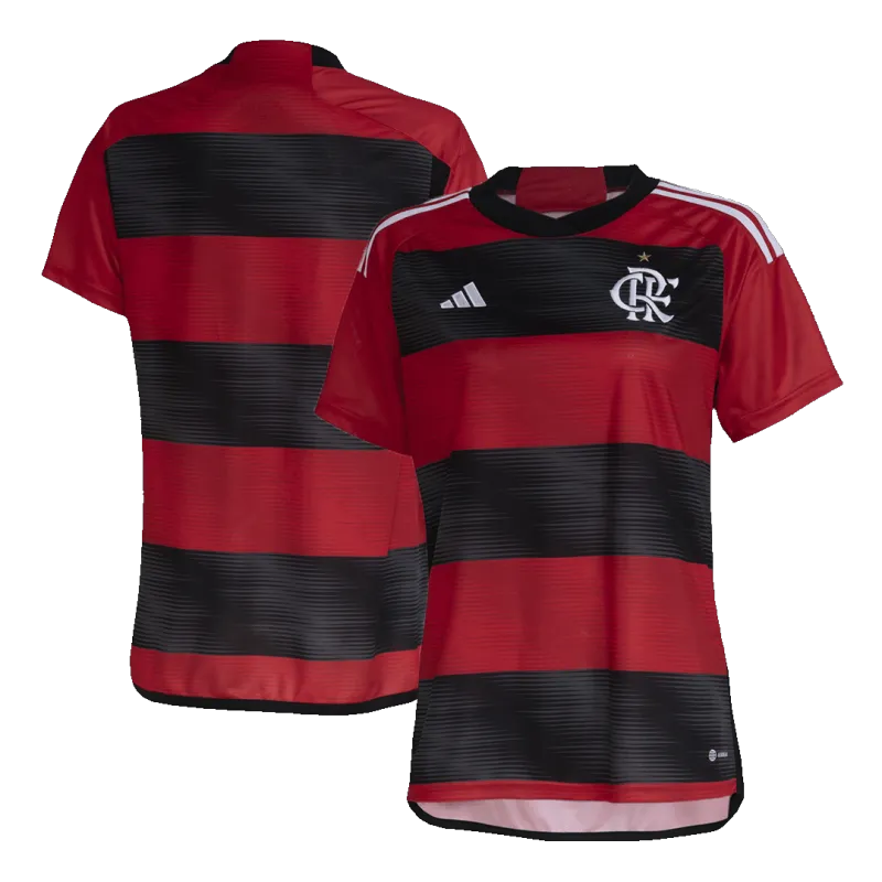 Women's CR Flamengo  2023/24 Home Jersey Replica