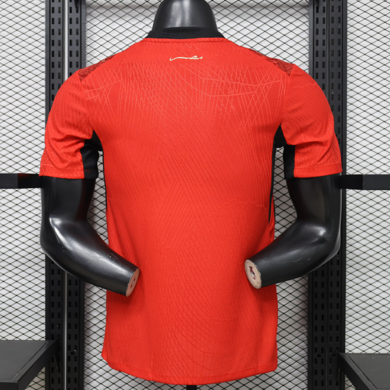 Player Version 2026 Egypt Red Home Jersey S-3XL