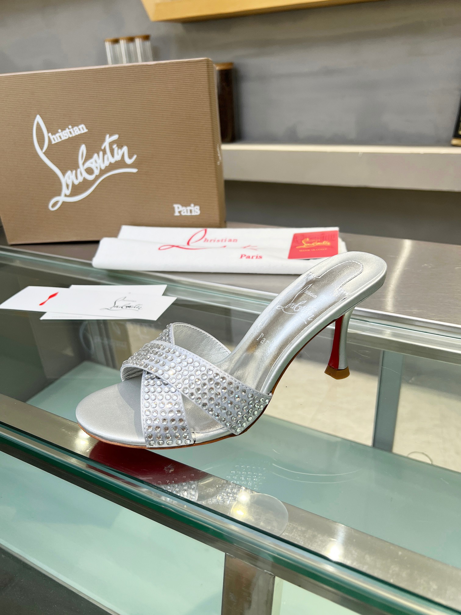 Christian Louboutin Heeled Slide