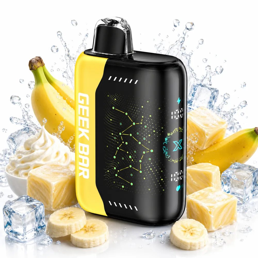 Geek Bar Pulse X 25000 Puffs - Banana Taffy Freeze