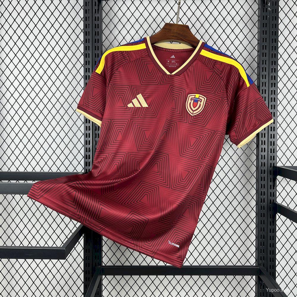 2026 Mens Venezuela World Cup Home Jersey S-2XL