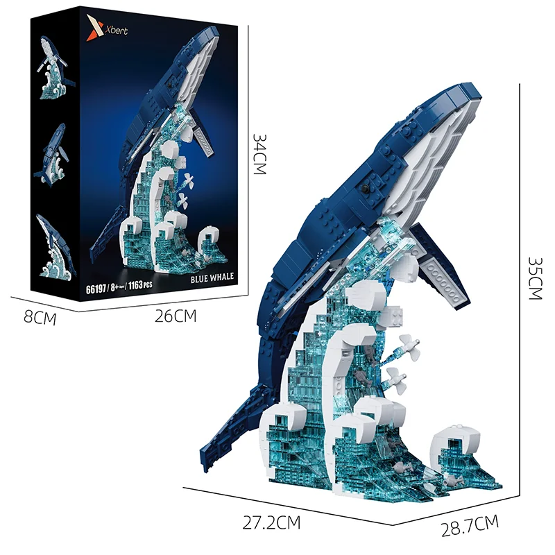 XBert 66197 - Blue Whale