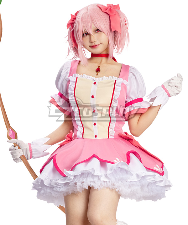 Puella Magi Madoka Magica Madoka Kaname Cosplay Costume - Premium Edition