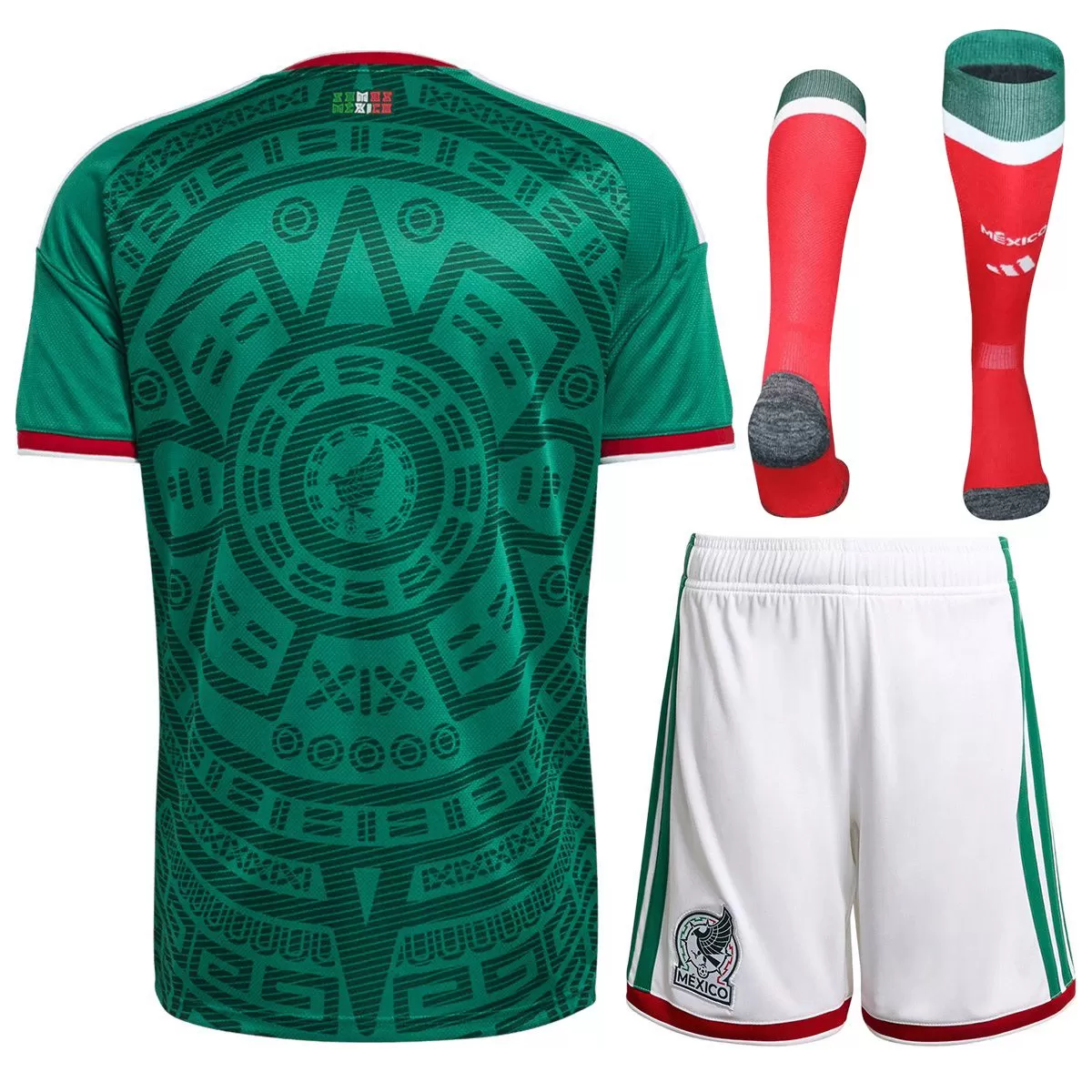 Mexico Home Jersey Suit & Socks World Cup 2026