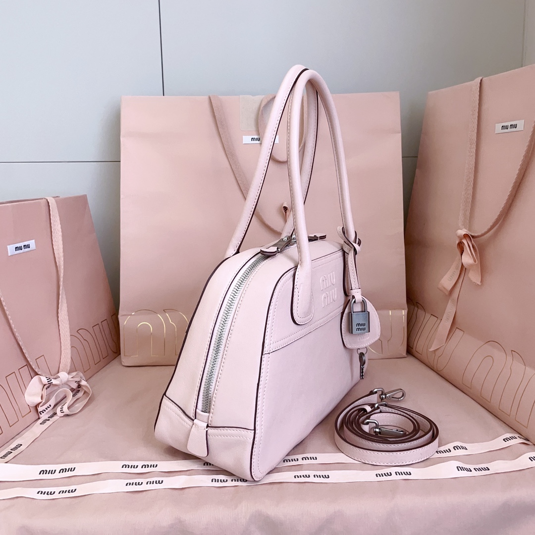 Miu Miu Opal Vivant Leather bag 32cm 5BB199