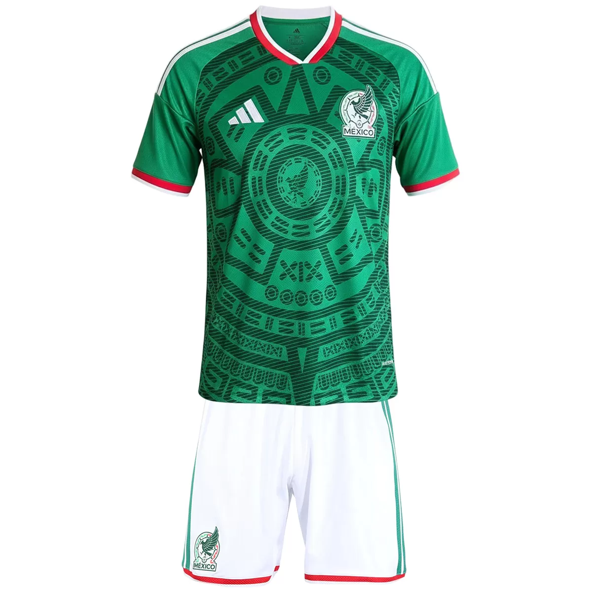 Kids Mexico Home Jersey Suit World Cup 2026