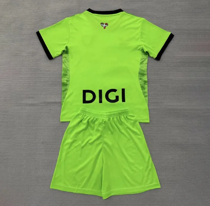 Kids Athletic Bilbao Green Goalkeeper Jersey Suit 26/27 | Soc Jersey - Premium Football Jersey