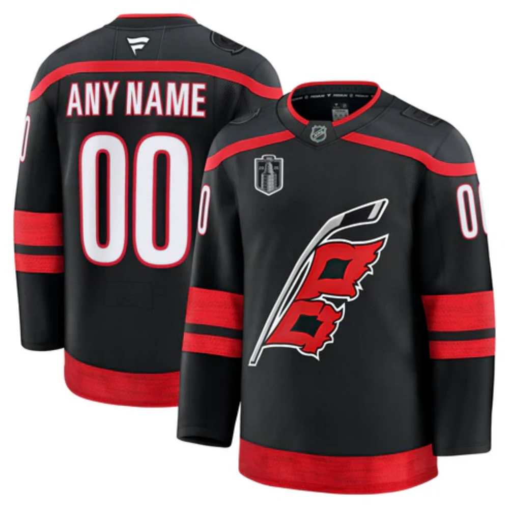 Customizable Carolina Hurricanes Fanatics  Home and away Jersey With 2026 Stanley Cup Final Patch