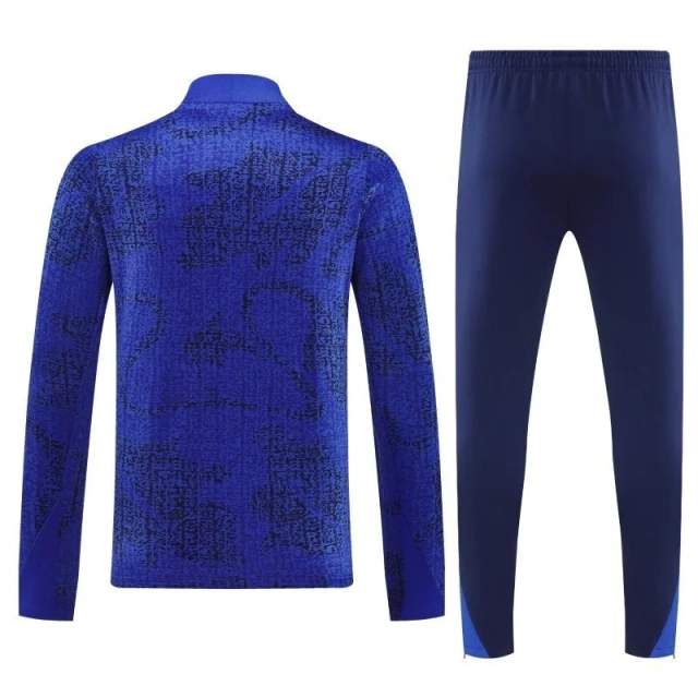 France Training Suit (Sweatshirt +Pants) Blue World Cup 2026