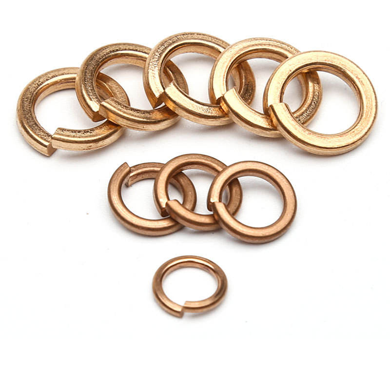 High Quality Yuhuang Brand China Supplier DIN7980 Phosphor Bronze Spring Lock Washers Square Ends for M3 Screws Heavy Industry