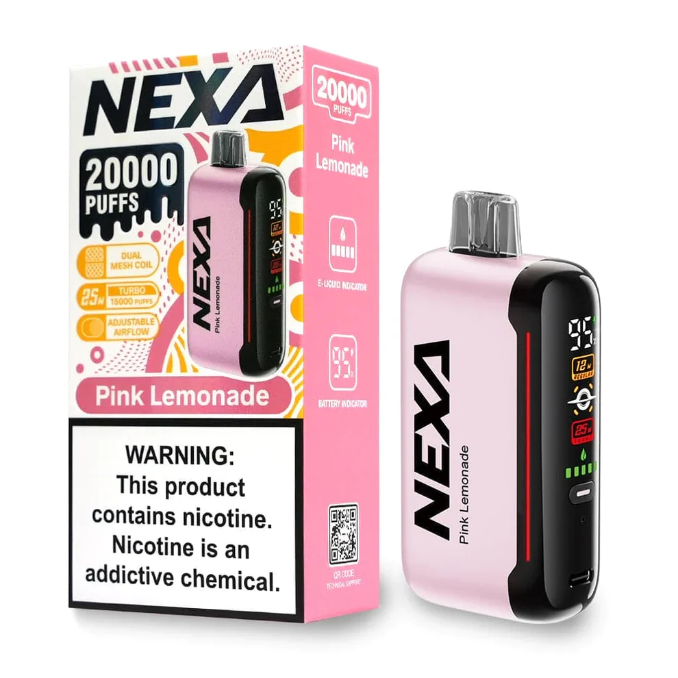 [5-Pack Bundle] Nexa N20000 20K Disposable Vape (5%, 20000 Puffs)