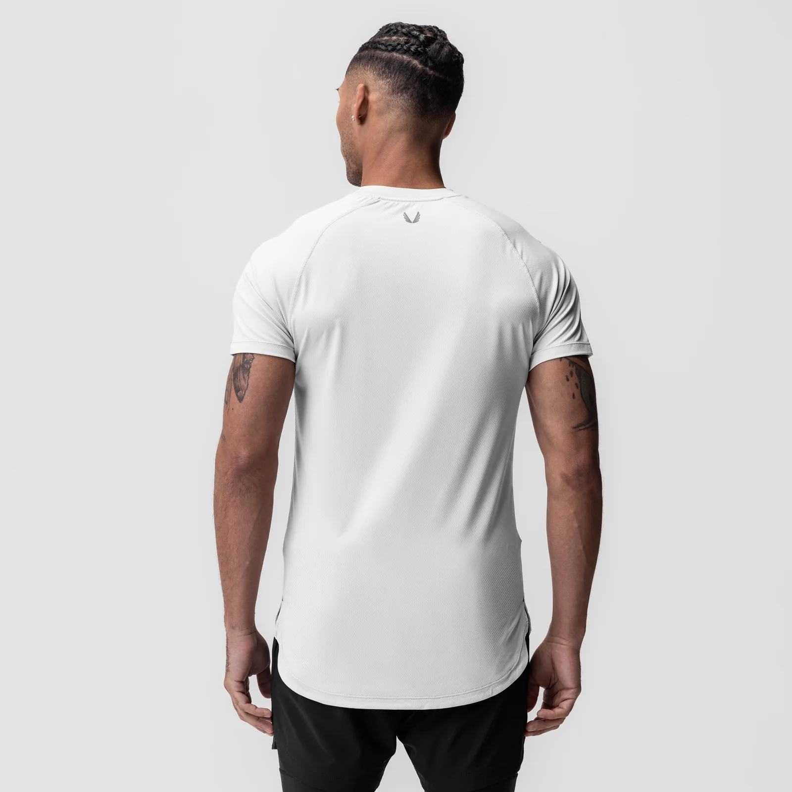 0660. AeroSilver Established Tee - White 