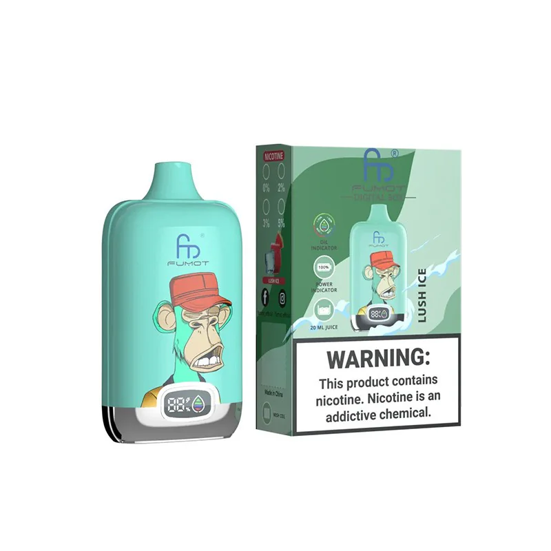 FUMOT Digital Box 12K Disposable Vape – Lush Ice - Vaba Vape-Shop