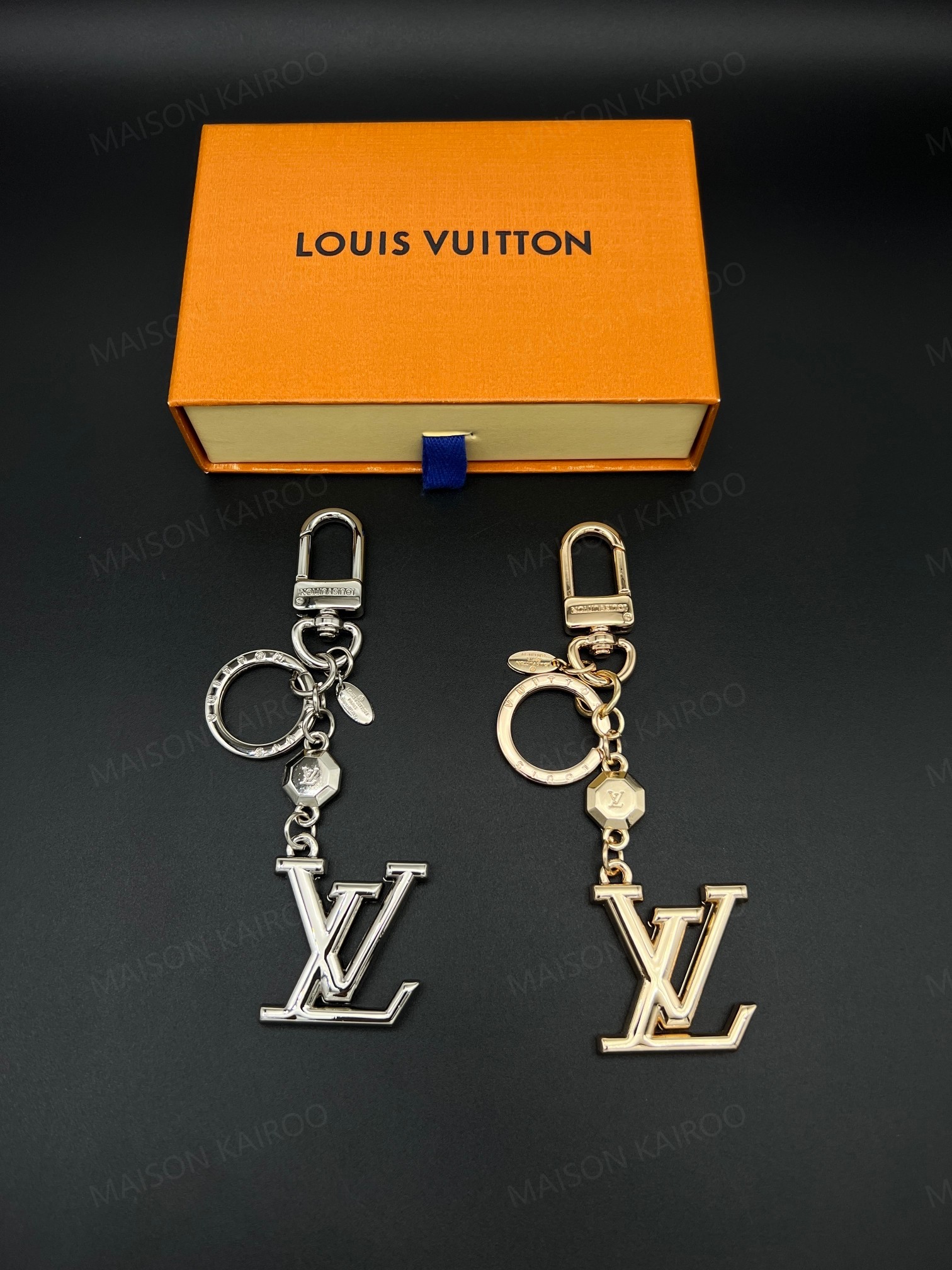 Louis Vuitton 3D LV Logo Keychain Bag Charm - KAIROO