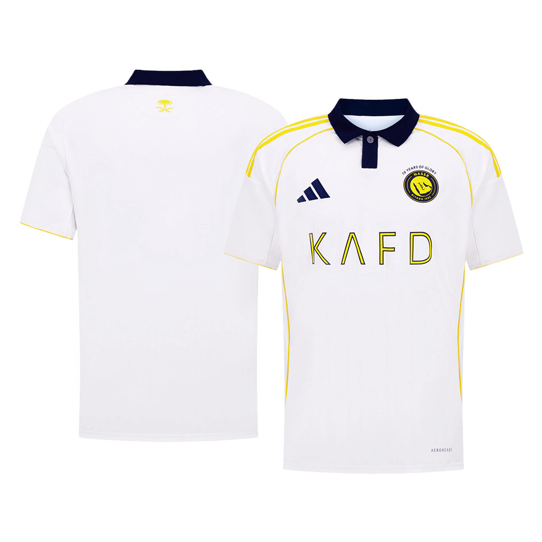 Al Nassr Soccer Jersey Third Away Shirt 2025-26