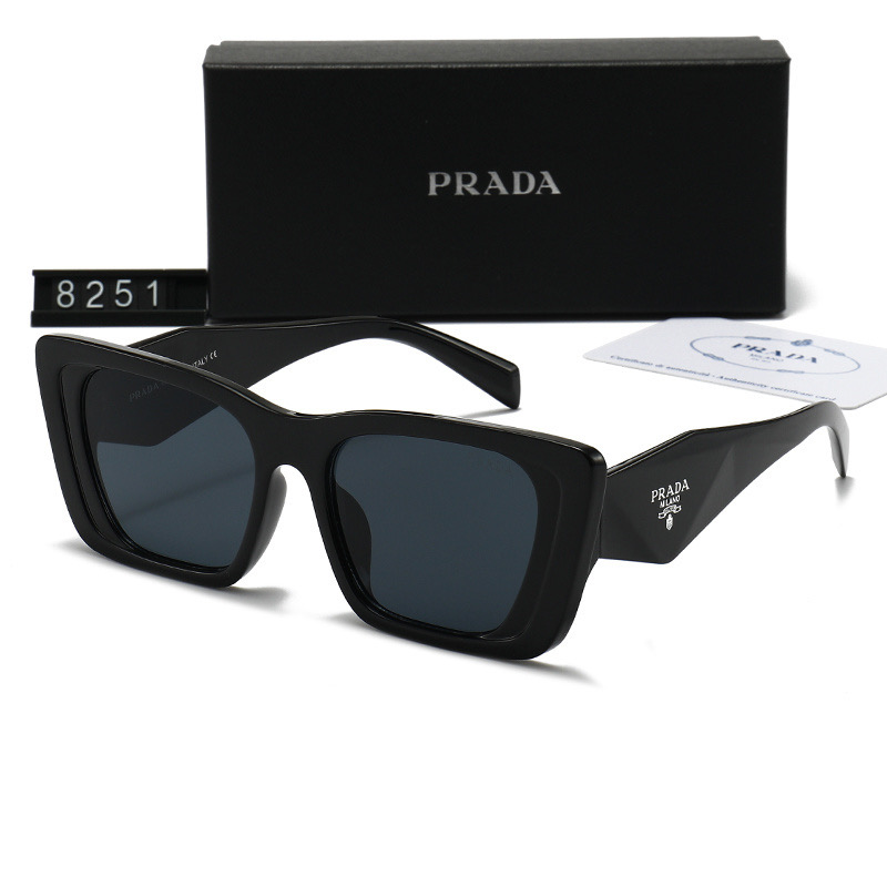 Prada Modern Geometric Square Sunglasses - KAIROO