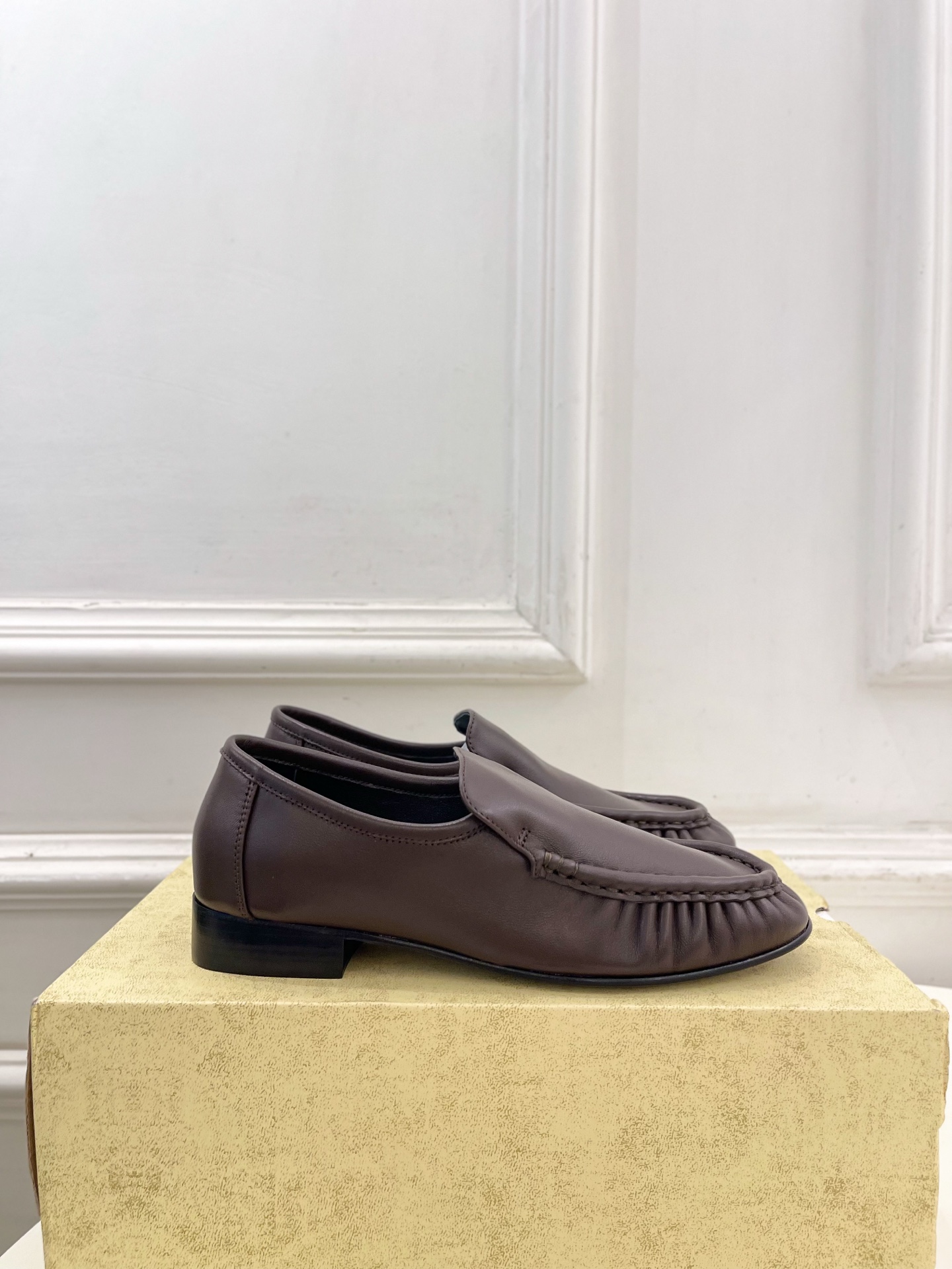 The Row Leather Loafer