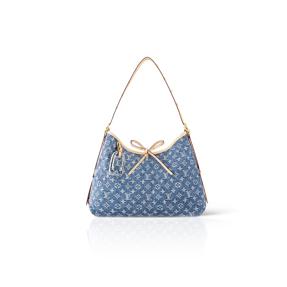 Louis Vuitton LV CARRYALL Denim Bag