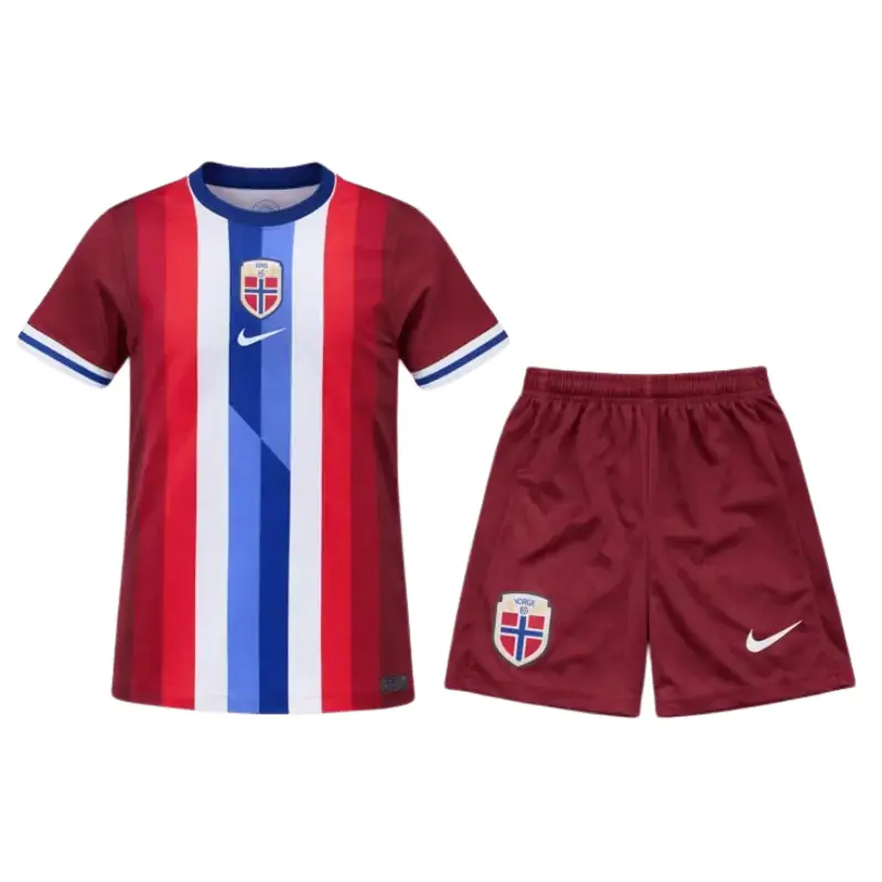 24/25 Kids Norway Home Kit