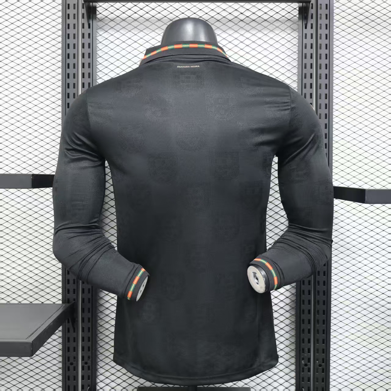 Portugal 'Black Panther' Special Edition Long Sleeve Jersey Player Version World Cup 2026 | Soc Jersey - Premium Football Jersey