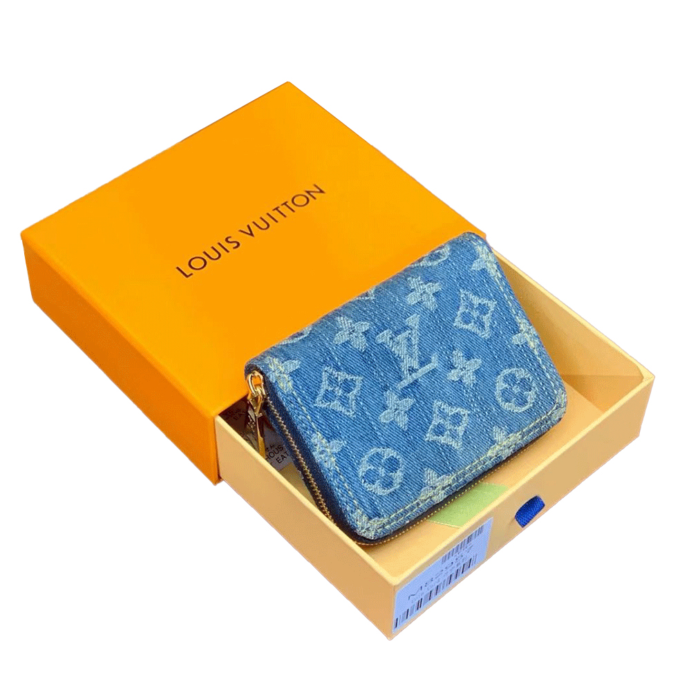 Louis Vuitton LV  Monogram jacquard denim bag （Mirror Quality）