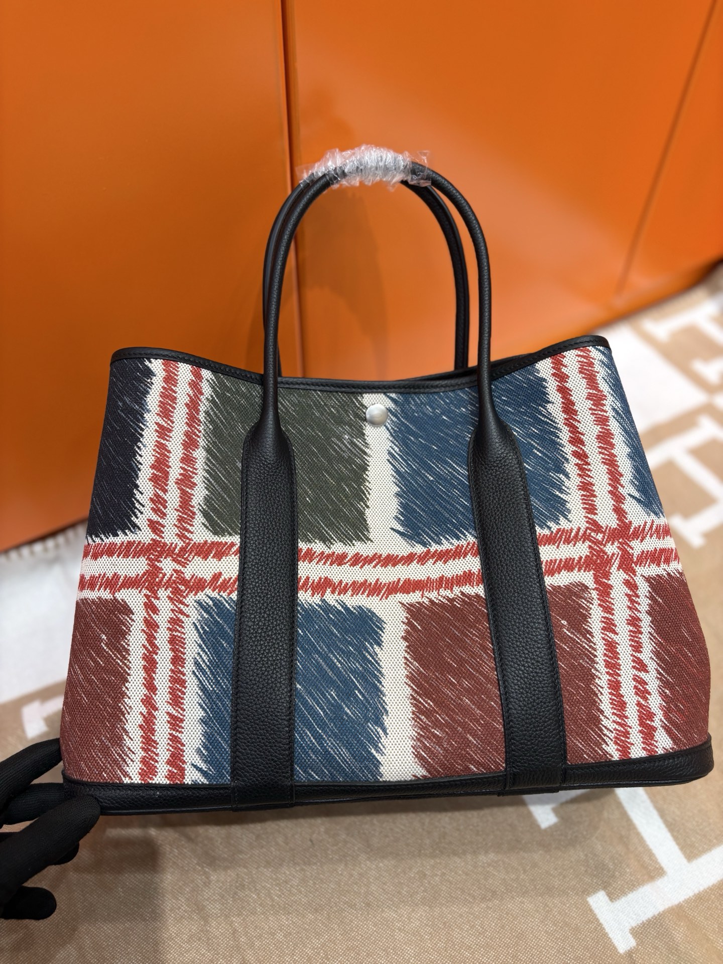 Hermes Garden Party Graffiti Handbag