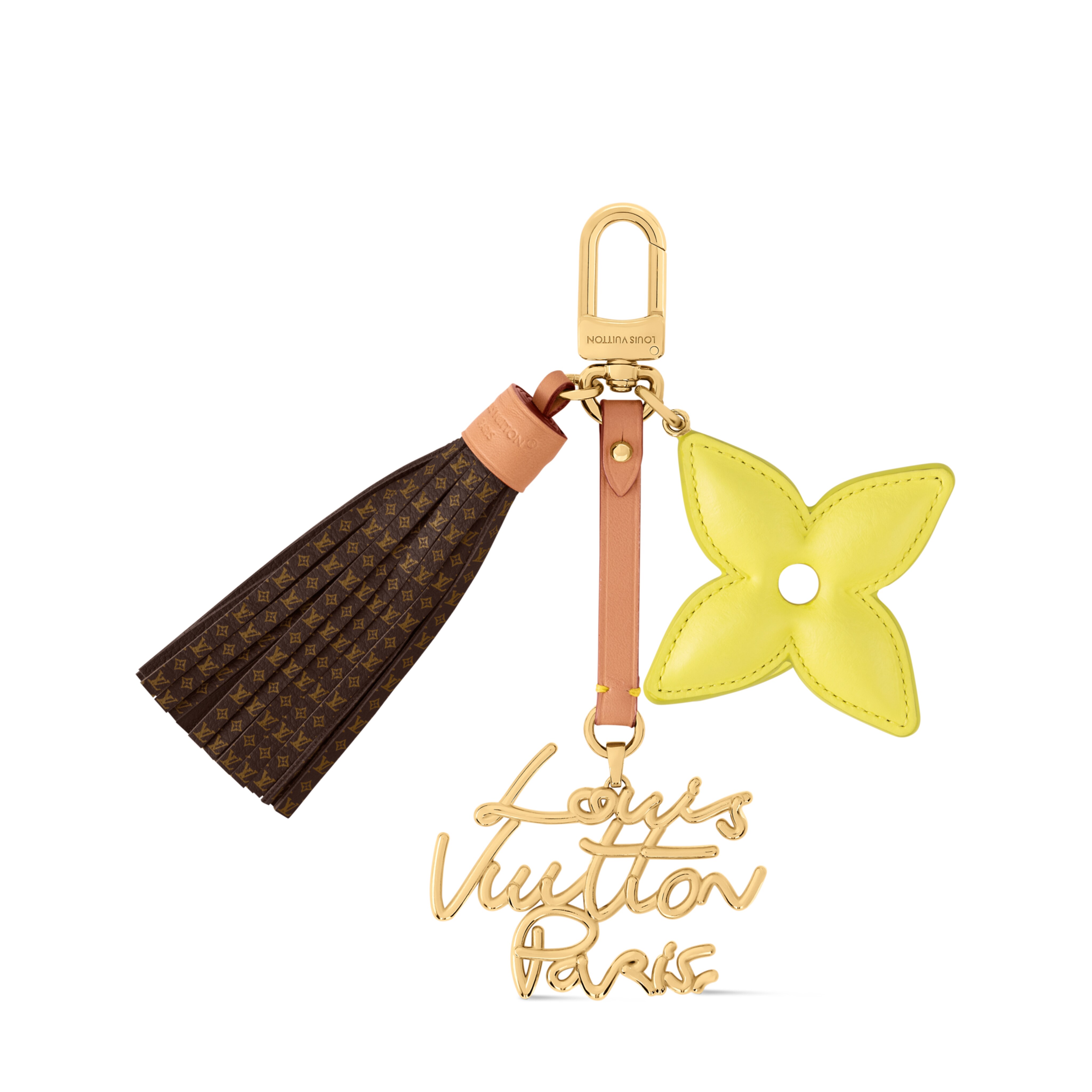 バッグチャーム･LV レターリング スタッキング