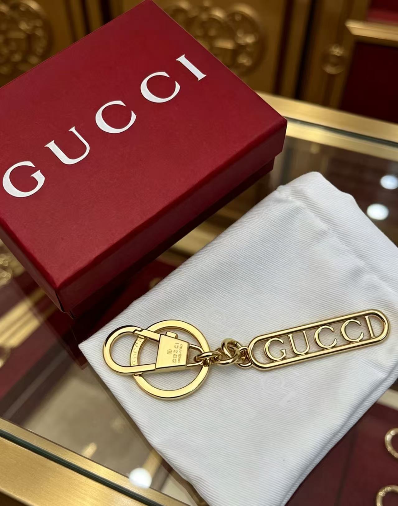 Gucci Bag Charm and Key chain