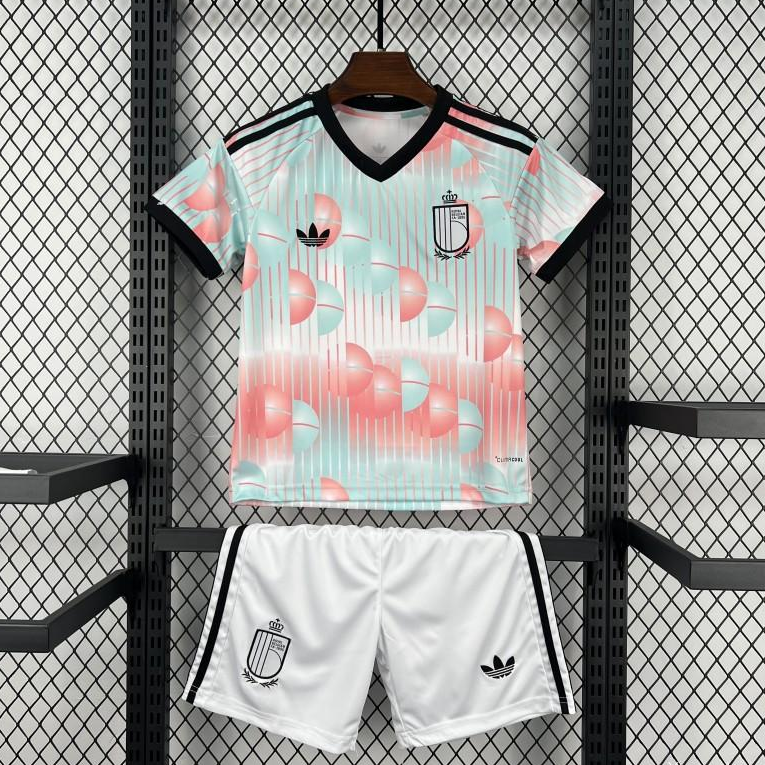 2026 Kids Belgium World Cup Away Kit 16-28