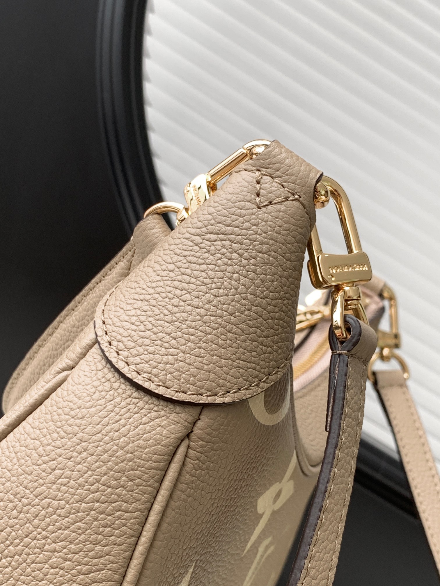 Louis Vuitton LV Bagatelle croissant bag