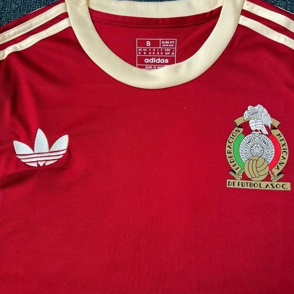 1985 Mexico home retro classic embroidery style | Soc Jersey - Premium Football Jersey