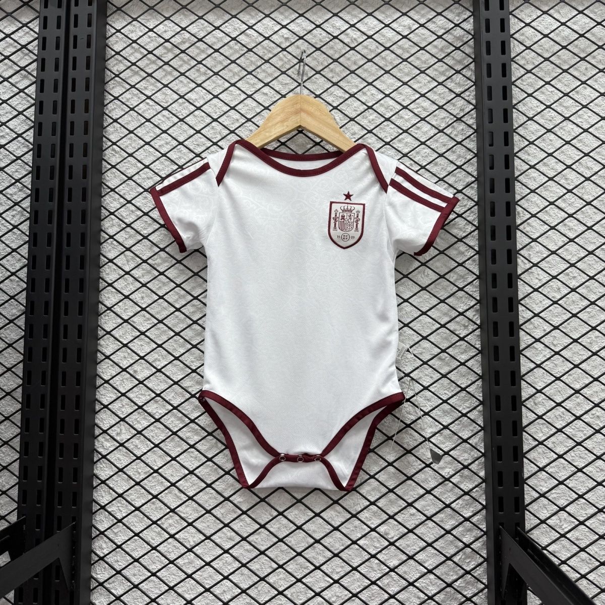 Spain Away Baby Jumpsuit Jersey World Cup 2026 | Soc Jersey - Premium Football Jersey