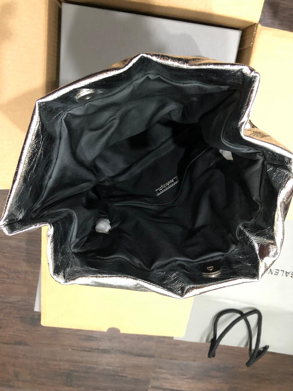 Balenciaga Monaco Silver crossbody bag