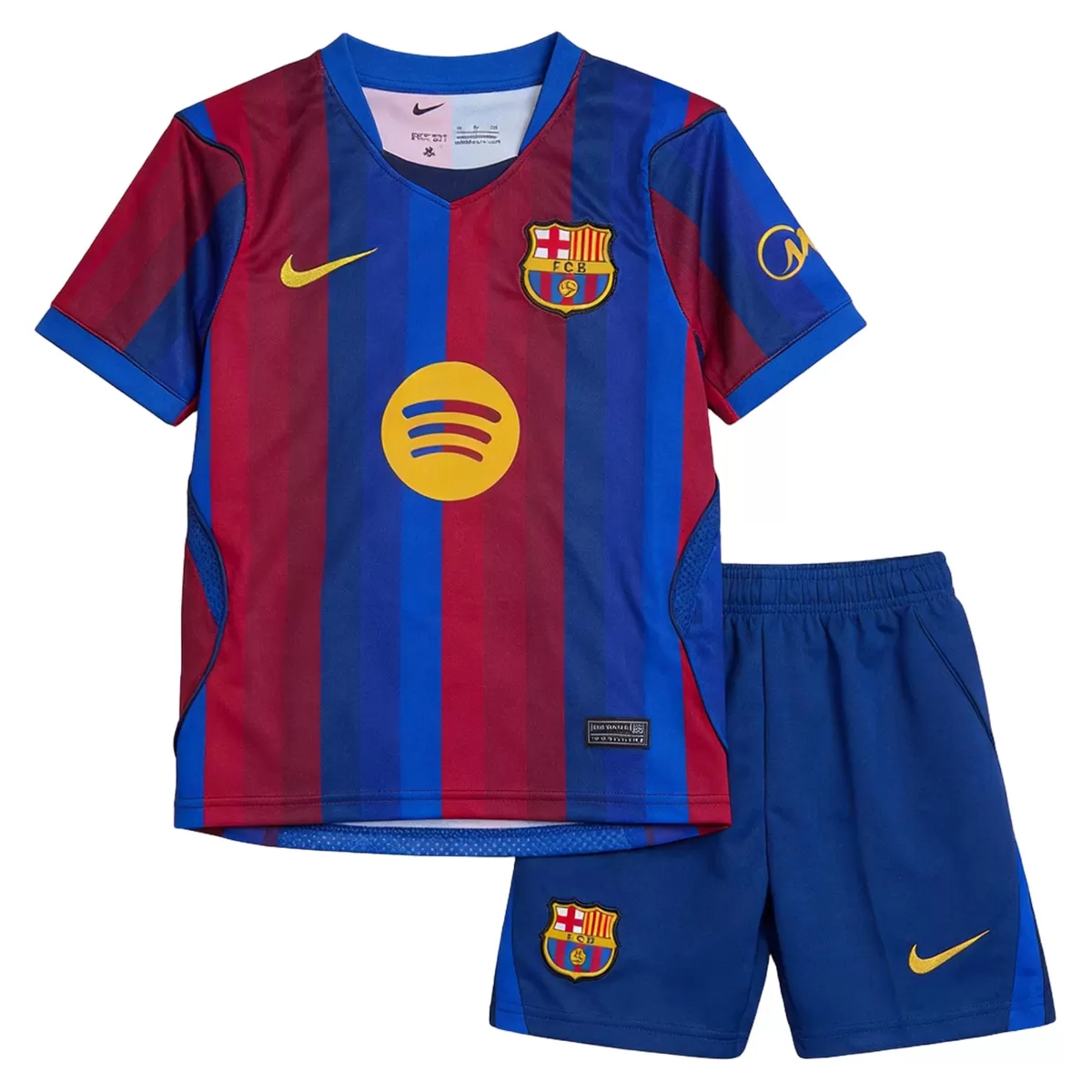 kids Barcelona Home Suit & Socks 26/27