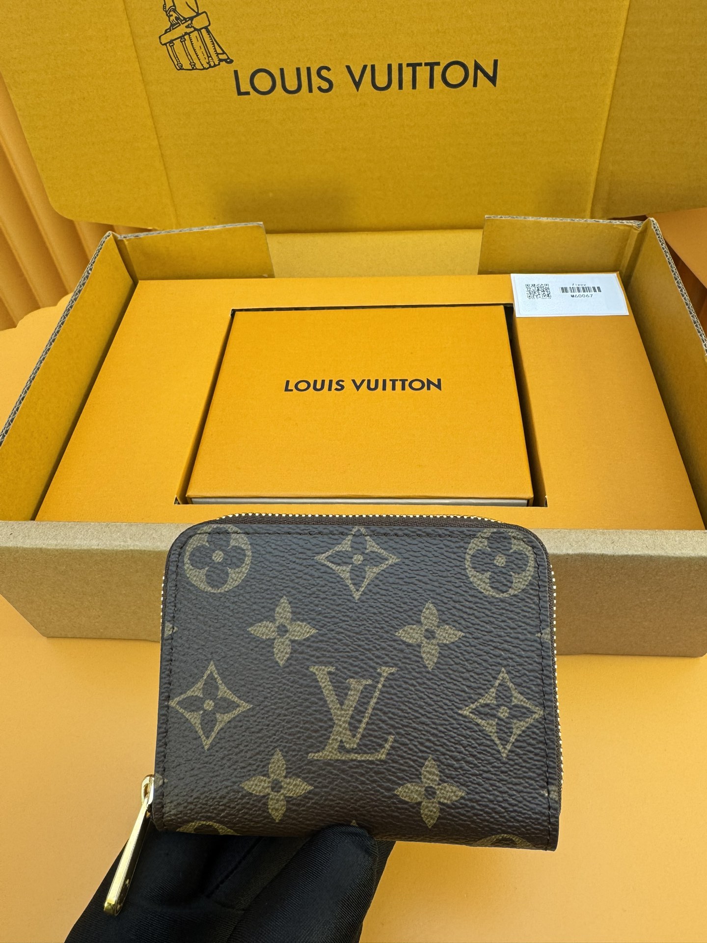 M60067 LV Zippy Coin Purse Monogram Canvas