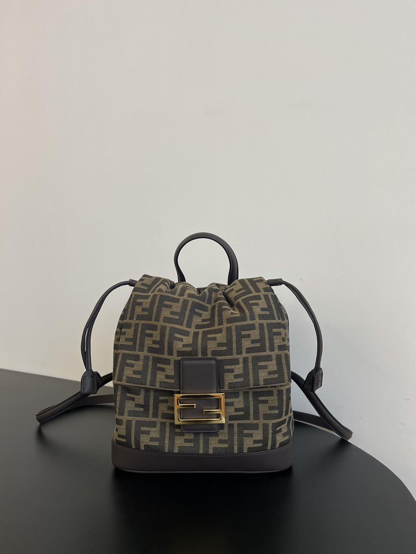 Fendi FF canvas Small Backpack