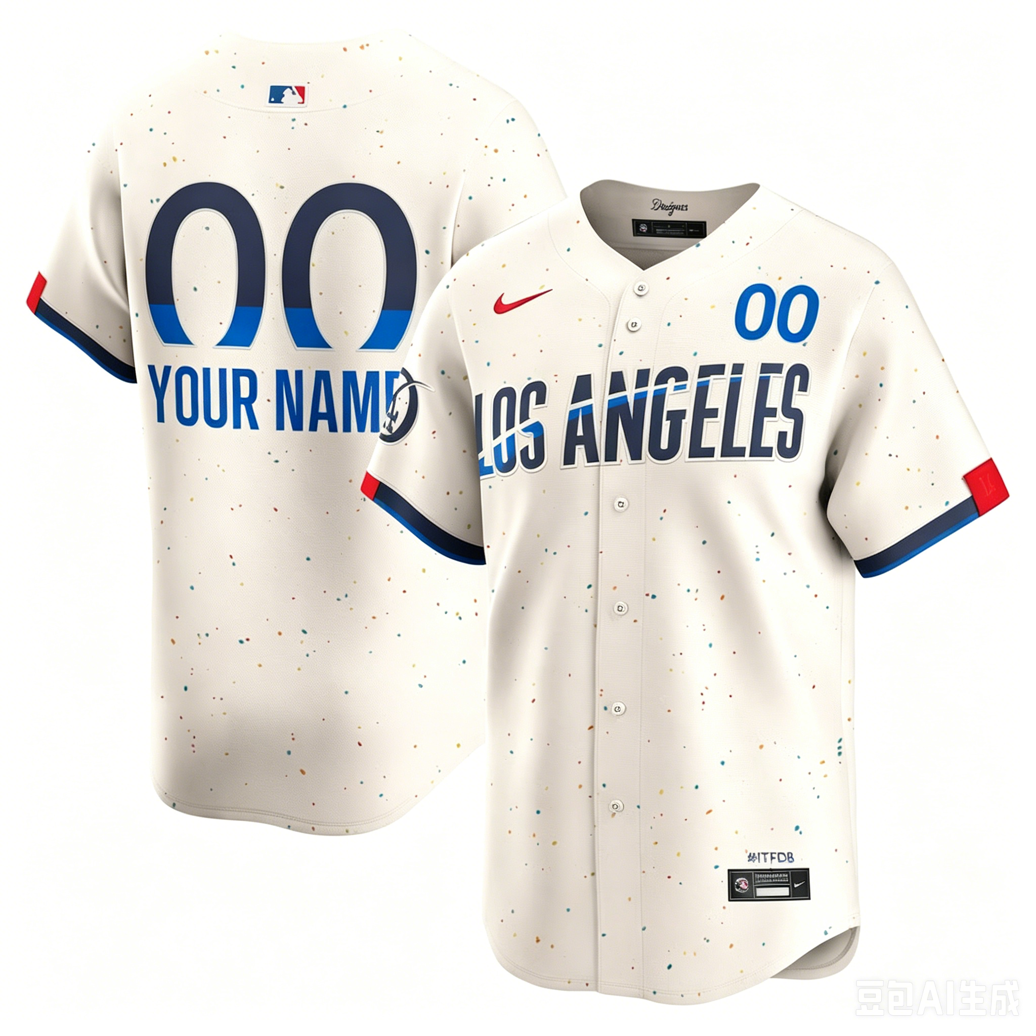 Los Angeles Dodgers baseball jersey Nike Cream City Connection limited edition men women'youth jerseys custom jersey