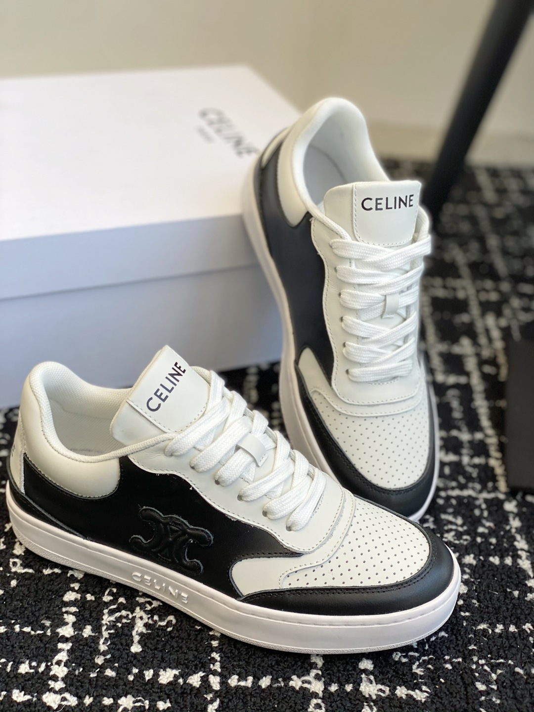 Celine Men's Leather Sneaker
