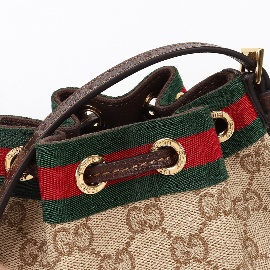 Gucci new canvas bucket bag bucket bag