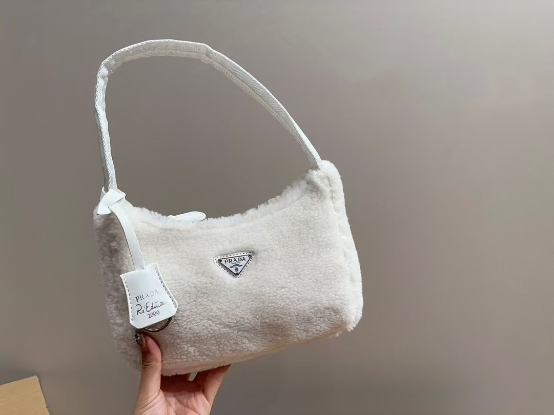 Prada Wool & Cashmere Handbag
