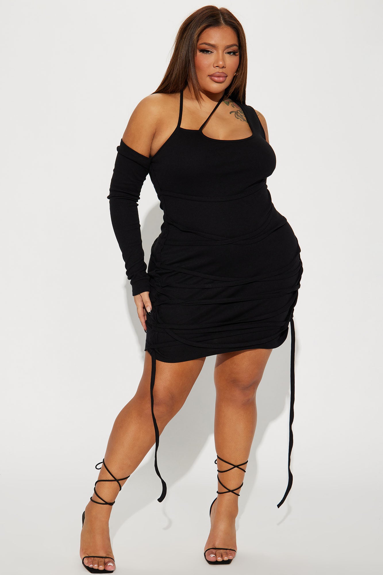 Cool Girl Mini Dress - Black