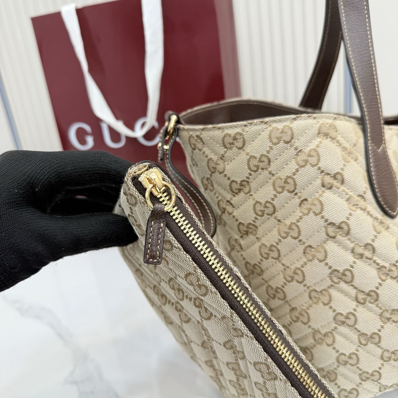 GUCCI GG Marmont medium tote bag