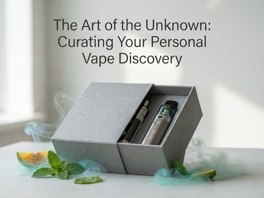 The Art of the Unknown: Curating Your Personal Vape Discovery