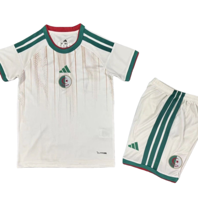 Kids Algeria Home Jersey Suit World Cup 2026