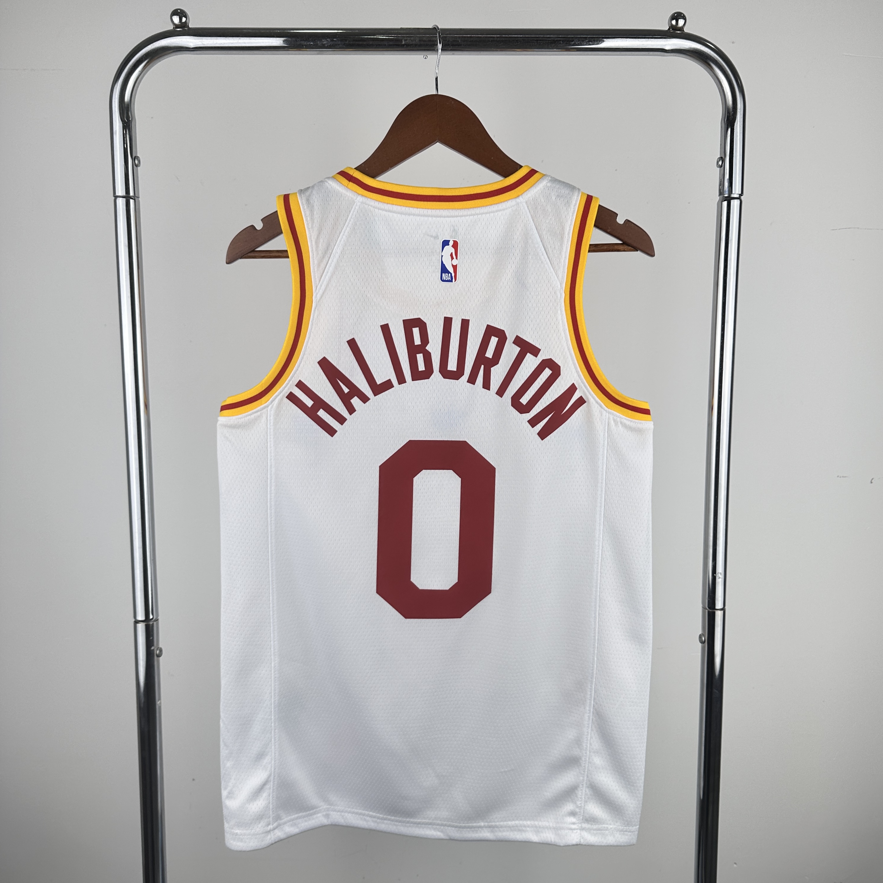 20 Season Indiana Pacers White  No.0 Haliburton